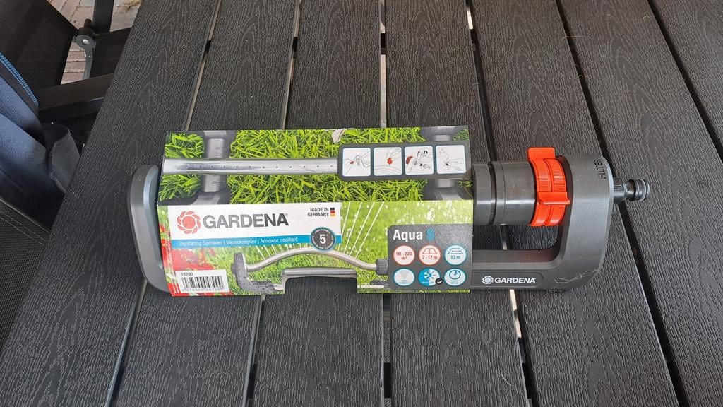 Gardena Aqua S Zwenksproeier - Nieuw in verpakking, Tuin en Terras, Ophalen