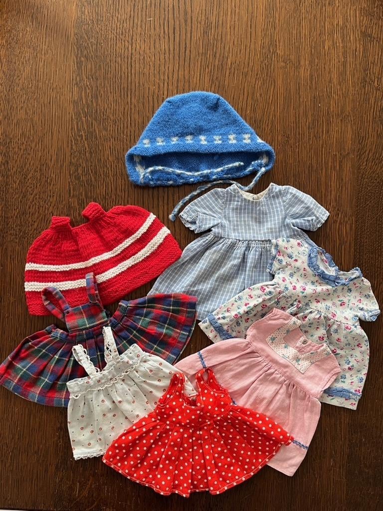 Poppenkleertjes, jaren ‘60, Ophalen of Verzenden, Gebruikt, Overige typen