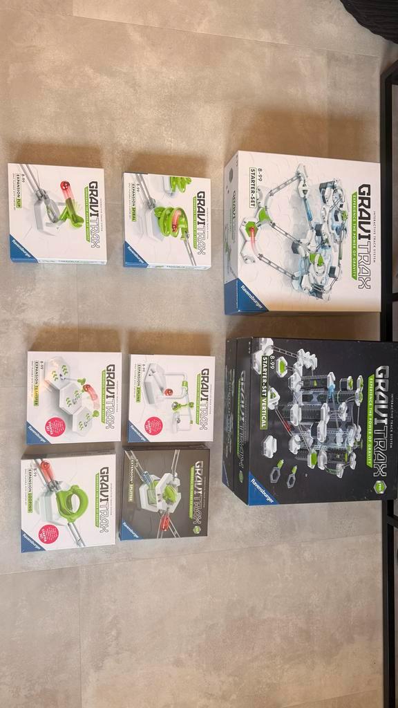 Gravitrax Starter Set Vertical + 5 uitbreidingen, Kinderen en Baby's, Speelgoed | Bouwstenen, Nieuw, Overige merken, Ophalen