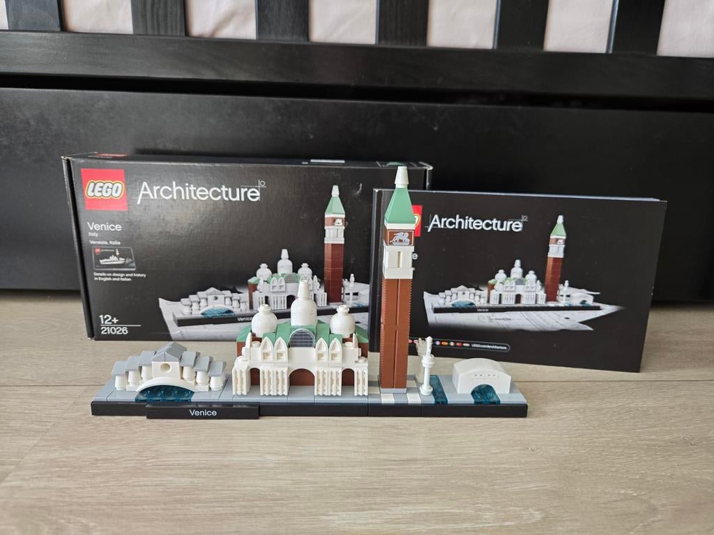 Lego Architecture 21026 Venetië, Italië, Kinderen en Baby's, Speelgoed | Duplo en Lego, Compleet, Lego, Architecture, Ophalen of Verzenden