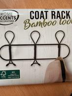 Kapstok - Zwart & Houtlook - Nieuw in Verpakking, Huis en Inrichting, Wandkapstok, Nieuw, Ophalen of Verzenden, Minder dan 100 cm