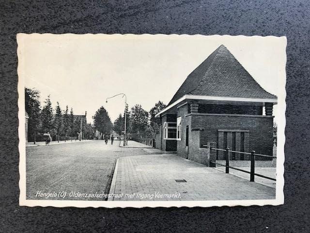 Veemarkt Hengelo, Ophalen of Verzenden, 1940 tot 1960, Gelopen, Overijssel