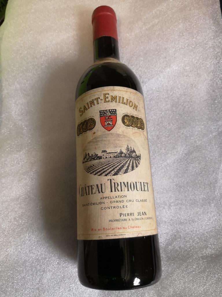 chateau trimoulet 1957 st emilion grand cru classé, Frankrijk, Nieuw, Ophalen of Verzenden, Rode wijn