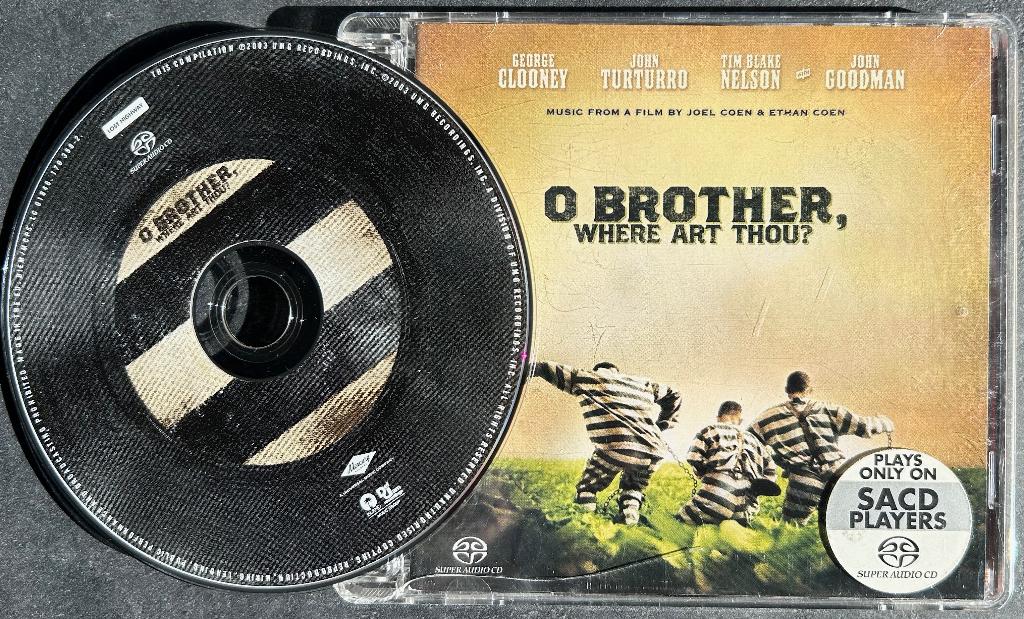 Soundtr: O BROTHER WHERE ART THOU? ( SACD ), Ophalen of Verzenden, Zo goed als nieuw