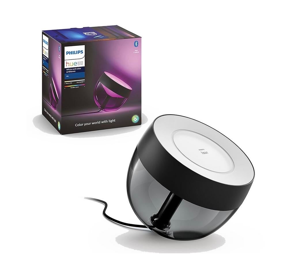 Philips Hue Iris Nieuw Zwart - Smart LED Tafellamp, Huis en Inrichting, Ophalen of Verzenden, Nieuw, Kunststof, Minder dan 50 cm