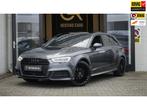 Audi A3 Sportback 1.4 TFSI CoD 3x S Line AUTOMAAT-ACC-BANG O, Gebruikt, Zwart, 4 cilinders, Leder en Stof