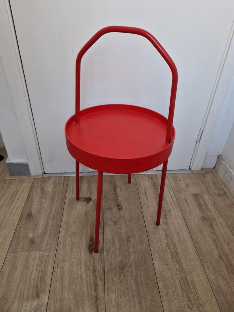 Vintage MIKAEL AXELSSON bijzettafel Burvik design, Ophalen of Verzenden, Hout