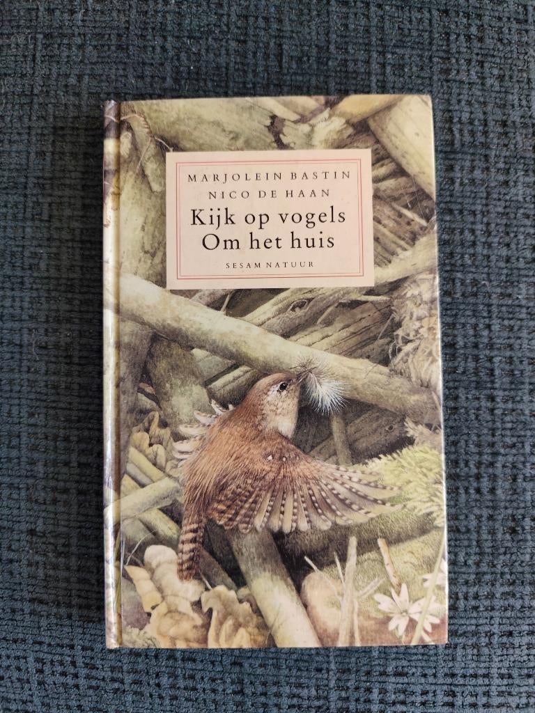 Vogelboek kijk op vogels, om het huis, Ophalen of Verzenden, Zo goed als nieuw, Vogels, Nico de Haan