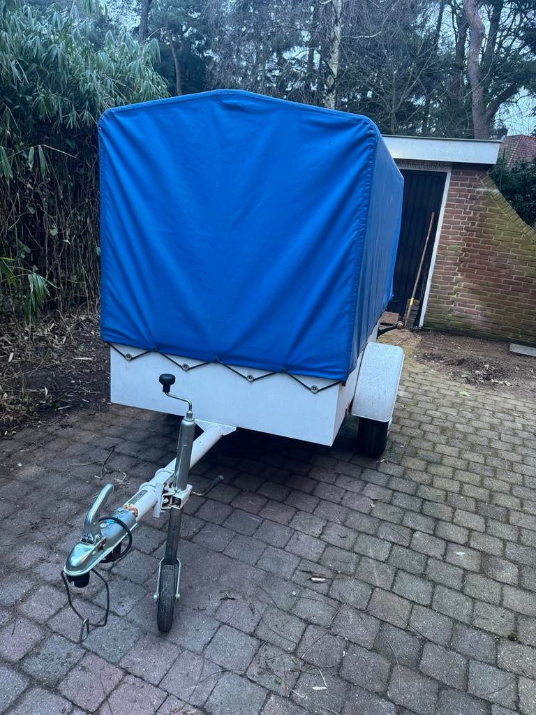 Saris S4 Aanhanger met afdekzeil - 750 kg, Ophalen, Gebruikt