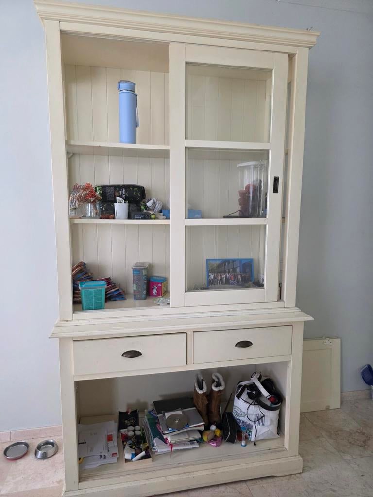 Gratis ophalen een buffetkast, Ophalen of Verzenden, Gebruikt, 25 tot 50 cm, 200 cm of meer