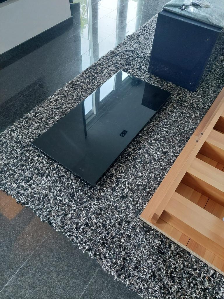 Zwart plateau op wielen (planten kar), Ophalen, Minder dan 55 cm, Zo goed als nieuw, 60 cm of meer