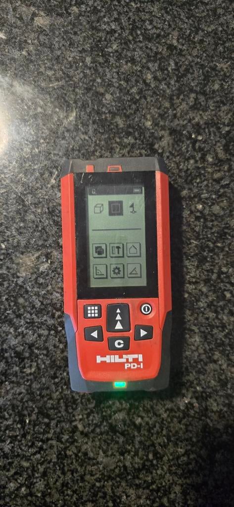 Hilti PD-1 lasermeter afstandsmeter, Doe-het-zelf en Verbouw, Meetapparatuur, Ophalen of Verzenden, Gebruikt