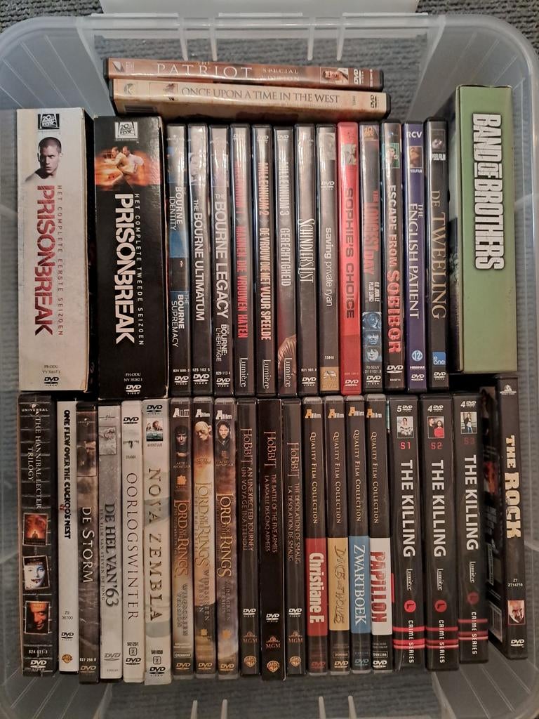 Diverse dvd's, Ophalen