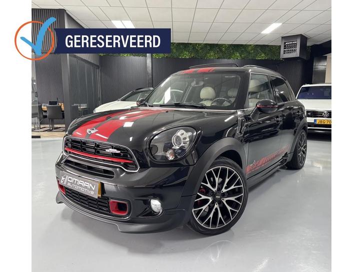 MINI Countryman John Cooper Works ALL4 AUT 218PK PANO, Auto's, Mini, Bedrijf, Te koop, Countryman, 4x4, ABS, Airbags, Airconditioning