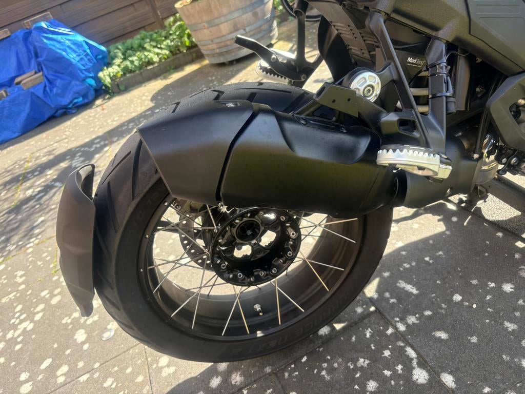 Gepoedercoate zwarte uitlaat BMW 1300 GS, Motoren, Ophalen of Verzenden, Gebruikt