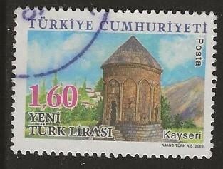 Turkije 39, Kayseri, Verzenden, Overige landen, Gestempeld