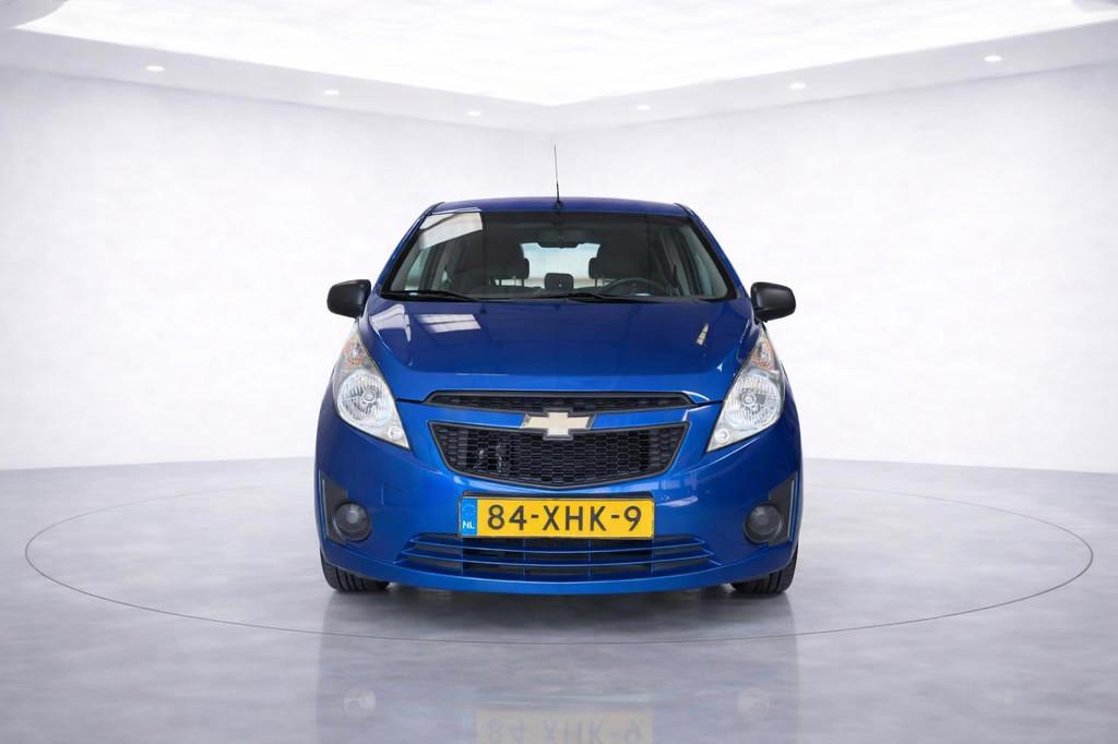 Chevrolet Spark 1.0 16V LS Bi-Fuel|nieuwe APK| LPG | airco, Auto's, Voorwielaandrijving, Euro 5, 4 cilinders, Blauw