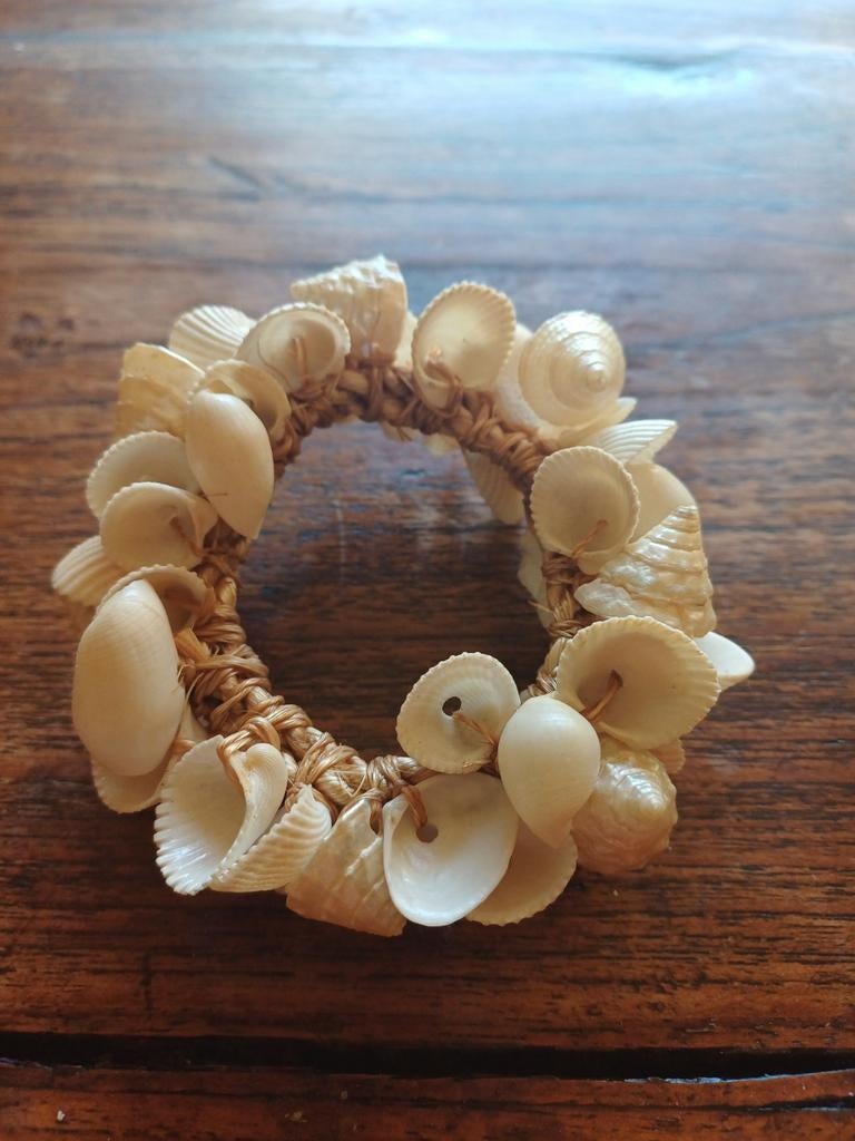 Schelpen kransje, Ophalen