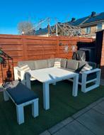 XL Dining Aluminium Loungeset Tuinset Garden Impressions, Ophalen, Zo goed als nieuw, Wicker, Bank