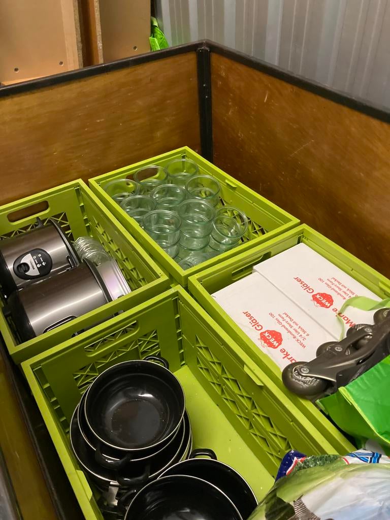 Partij Weckspullen, Ophalen, Zo goed als nieuw, Minder dan 50 cm
