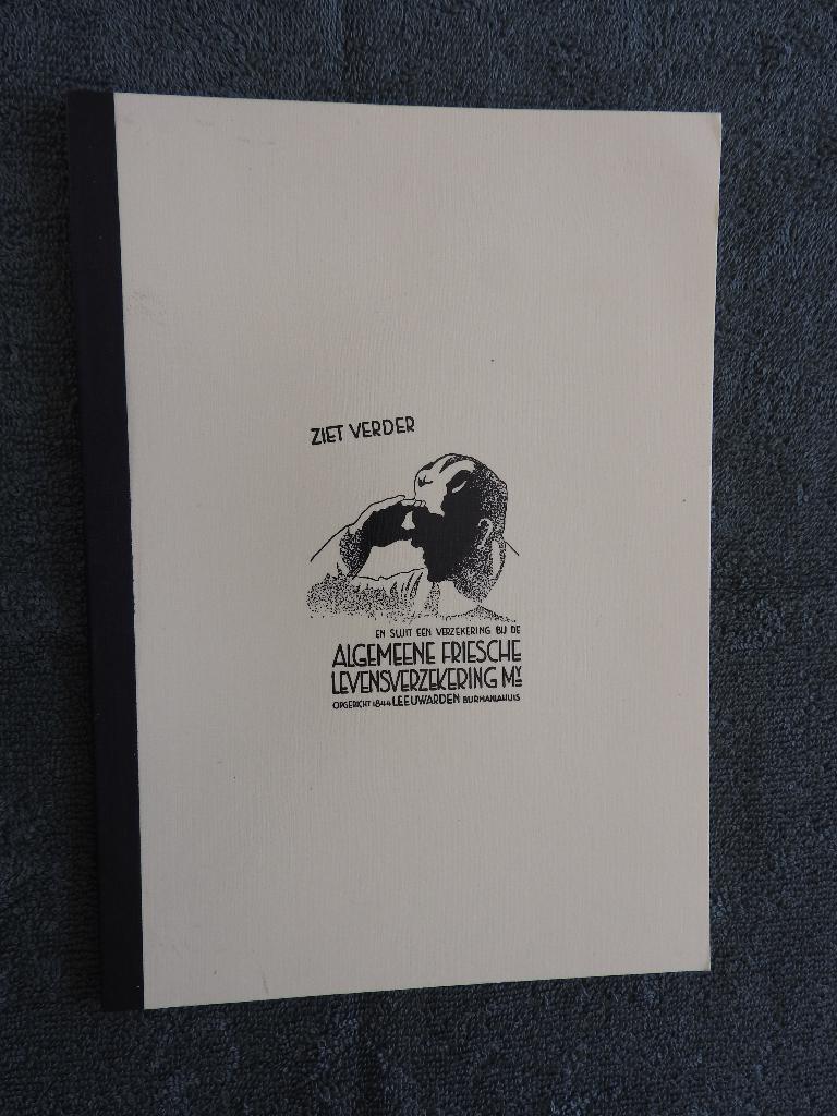 127 jarig - Algemeen Friesche Levensverzekering - Leeuwarden, Boeken, Ophalen of Verzenden, Zo goed als nieuw