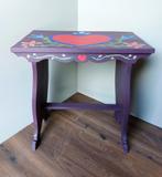 Handgeschilderd tafeltje, Ophalen