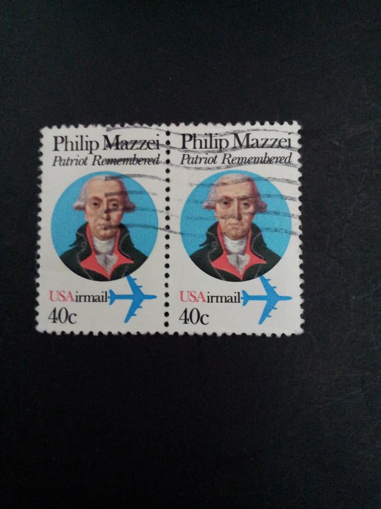 Amerika USA luchtpostzegels 3 x stroken vliegtuig gestempeld, Ophalen of Verzenden, Gestempeld, Noord-Amerika