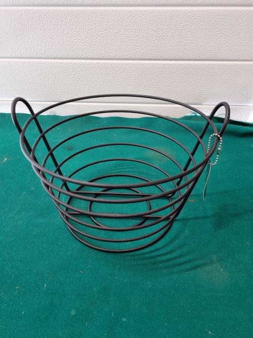 -	Mand industrieel zwart fruitmand, Ophalen of Verzenden, 'T Olde Gre-j, Info@toldegrej.nl, Endepoelstraat 20f Didam