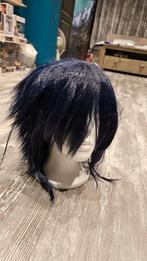 Navy blue wig, Ophalen of Verzenden, Nieuw, Accessoires