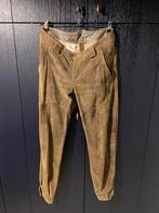 Leren broek Meindl, Beige, Maat 42/44 (L), Ophalen of Verzenden, Zo goed als nieuw
