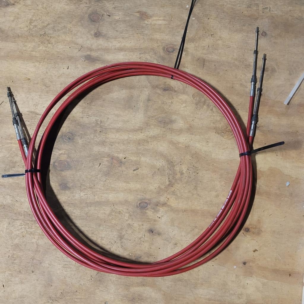 Morse bediening kabel 2x multiflex, Ophalen, Minder dan 2 meter