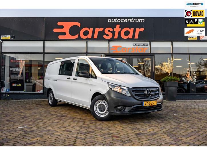 Mercedes-Benz Vito 111 CDI Extra Lang DC Comfort|Dubbel|Face, Auto's, Bestelauto's, Bedrijf, Te koop, ABS, Airbags, Airconditioning
