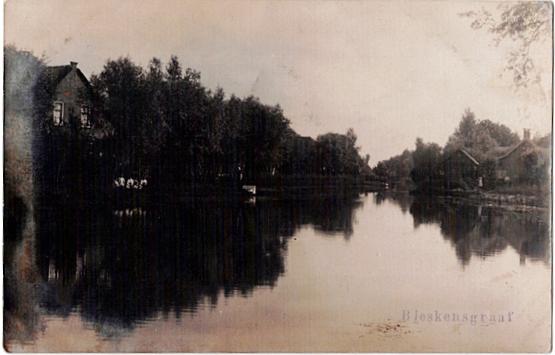 Bleskensgraaf, Fotokaart  Teuntje Vlot 2-7-1917, Verzenden, Voor 1920, Gelopen, Zuid-Holland