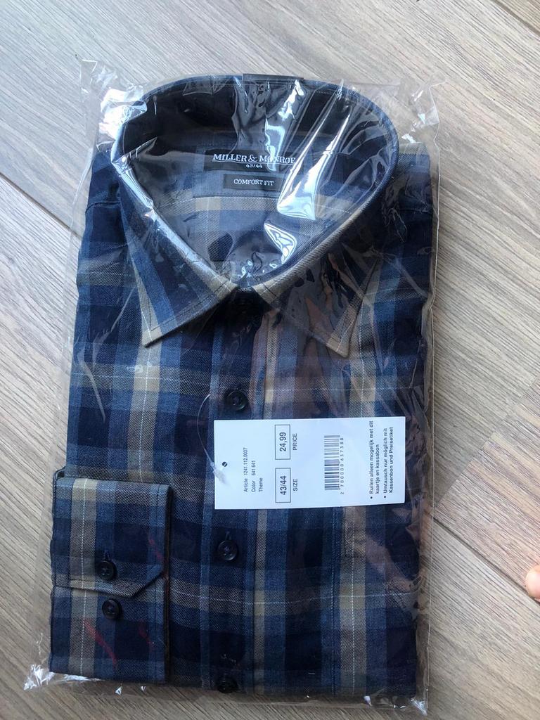 Nieuw Miller en Monroe overhemd, Ophalen of Verzenden, Zo goed als nieuw