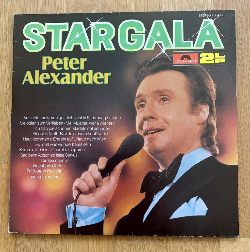 2LP PETER ALEXANDER - Stargala (Duitsland), Cd's en Dvd's, Vinyl | Pop, Verzenden, Zo goed als nieuw, 12 inch