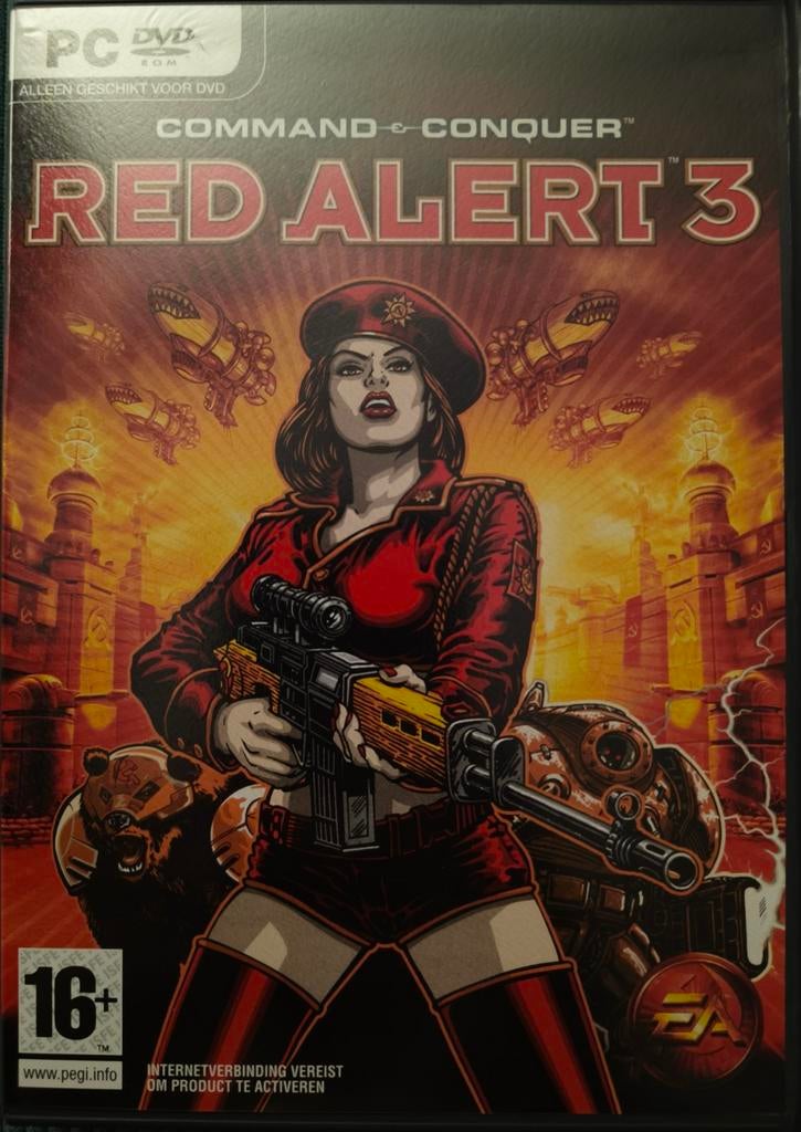 Command & Conquer Red Alert 3 PC DVD, Spelcomputers en Games, Games | Pc, Ophalen of Verzenden