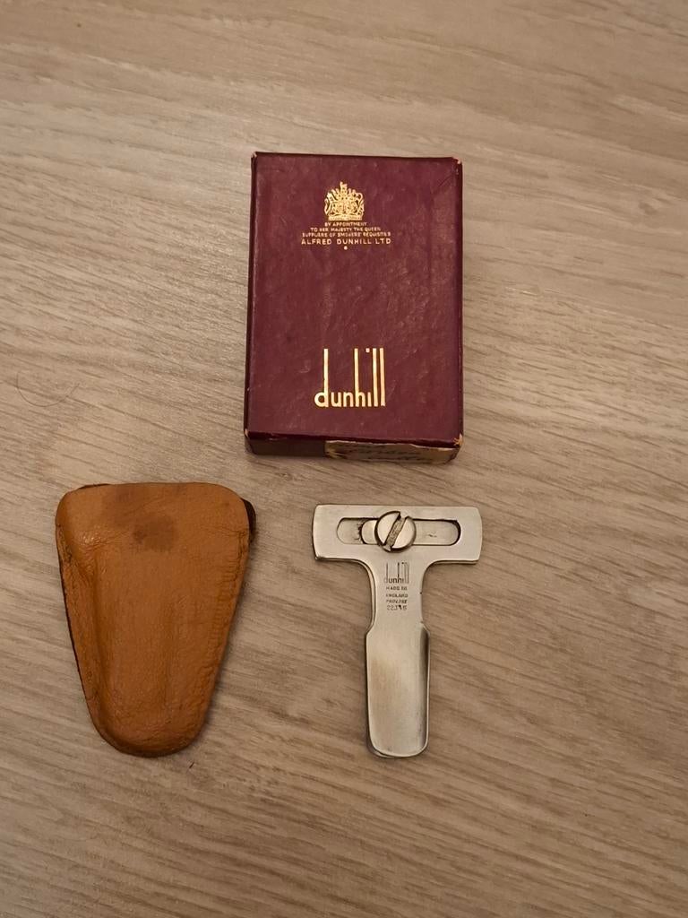 Dunhill pijpenknecht/pijpenruimer, Verzamelen, Rookartikelen, Aanstekers en Luciferdoosjes, Ophalen of Verzenden, Zo goed als nieuw