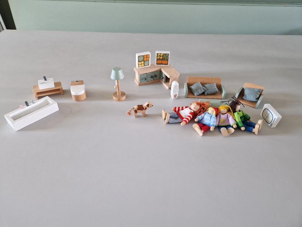 Little dutch inrichting, Ophalen of Verzenden, Zo goed als nieuw, Poppenhuis