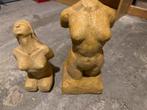 Set van 2 decoratieve torso beelden, Ophalen of Verzenden