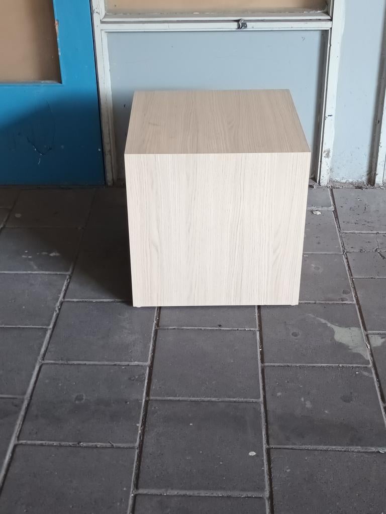 Decoratieve Houten Kubus - Stijlvol en Veelzijdig, Ophalen, Zo goed als nieuw