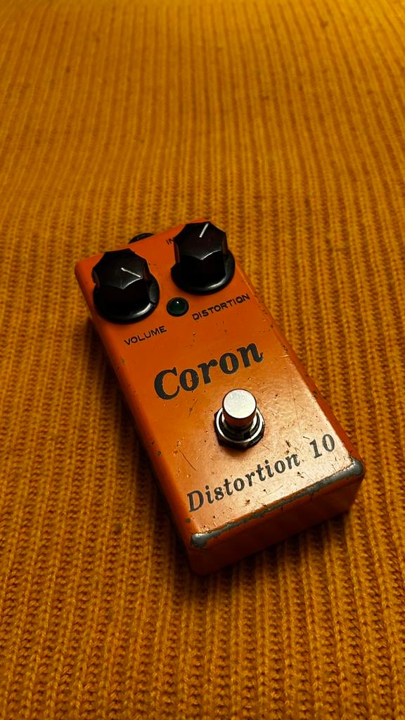 70’s Coron Distortion 10 - Vintage MXR Distortion+ Clone, Muziek en Instrumenten, Effecten, Ophalen of Verzenden, Zo goed als nieuw