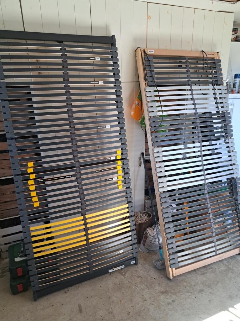 Zeer degelijke elektrische lattenbodem en bossflex 600., Huis en Inrichting, Slaapkamer | Matrassen en Bedbodems, Ophalen, Gebruikt