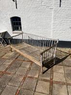 Rotan loungebank voor buiten, Tuin en Terras, Ophalen, Gebruikt