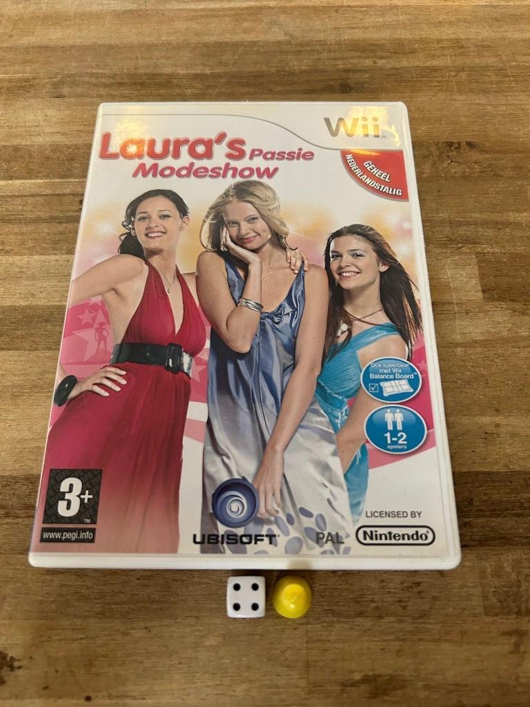 Wii Laura’s passie modeshow, Muziek, 1 speler, Ophalen of Verzenden, Zo goed als nieuw