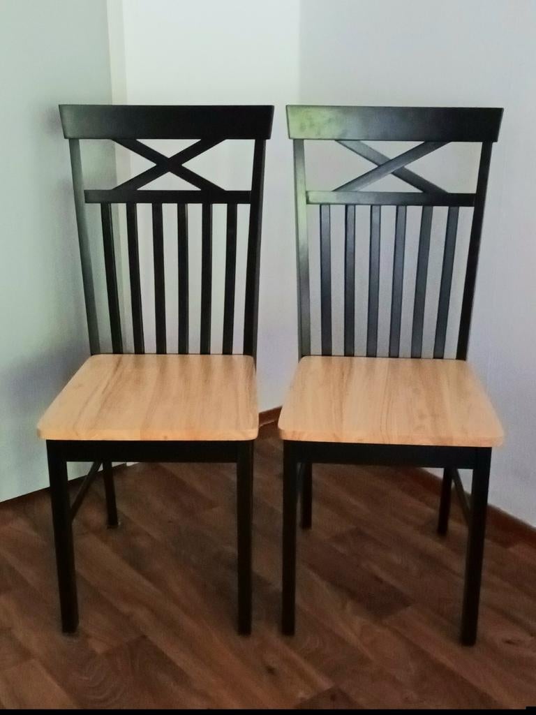 2 Compleet nieuwe Italiaanse stoelen, Ophalen, Twee, Zwart, Nieuw