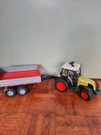 Claas tractor met aanhanger, Ophalen, Zo goed als nieuw