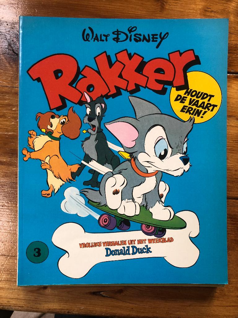 Stripboeken Walt Disney - Rakker, Meerdere stripboeken, Ophalen, Zo goed als nieuw, Disney