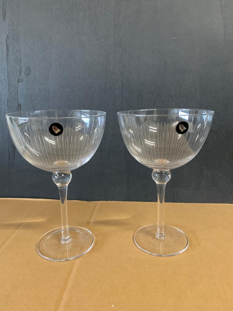 2 x House Doctor Cocktailglas nieuw twv € 17,50 st, Glas of Glazen, Nieuw, Ophalen of Verzenden, Glas