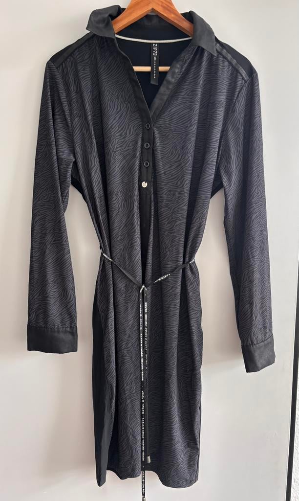 Travelstof ZIP73 maat XL jurk, Kleding | Dames, Maat 46/48 (XL) of groter, Ophalen of Verzenden, Knielengte, Grijs