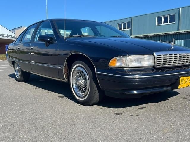 Chevrolet Caprice 5.0 AUT U9 1992 Blauw V8, Automaat, 1780 kg, 2268 kg, 8 cilinders